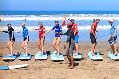 surf lessons and accommodation in indonesia
